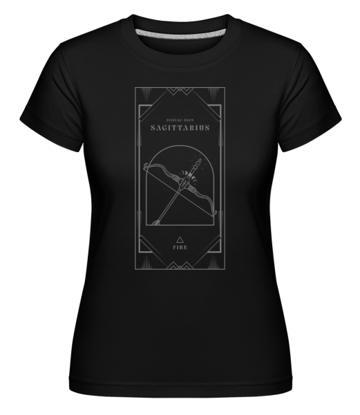 Art Deco Zodiac Sign Sagittarius · Shirtinator Frauen T-Shirt günstig online kaufen