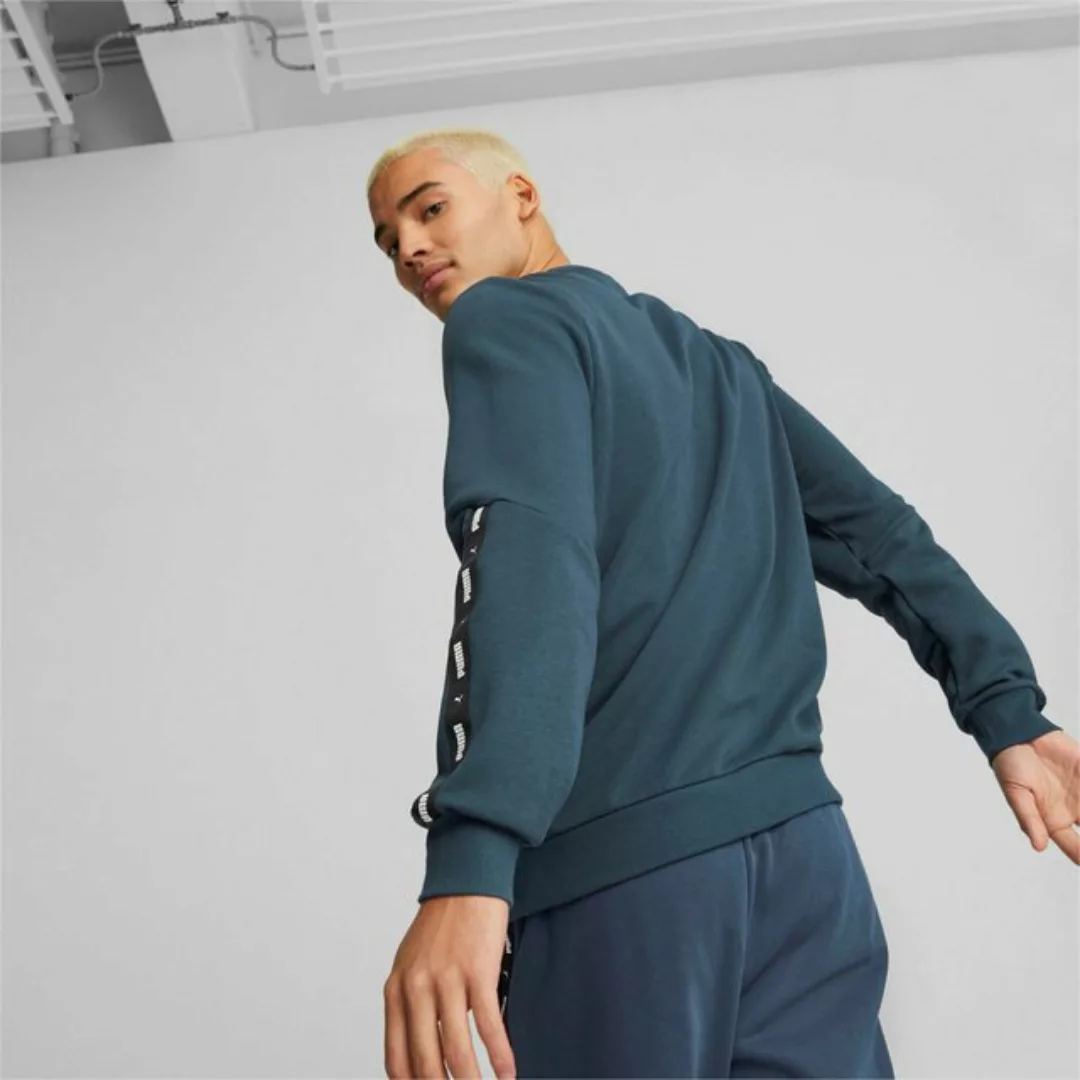 PUMA Fleecepullover Puma Herren Pullover ESS+ Tape Crew TR 847384 günstig online kaufen