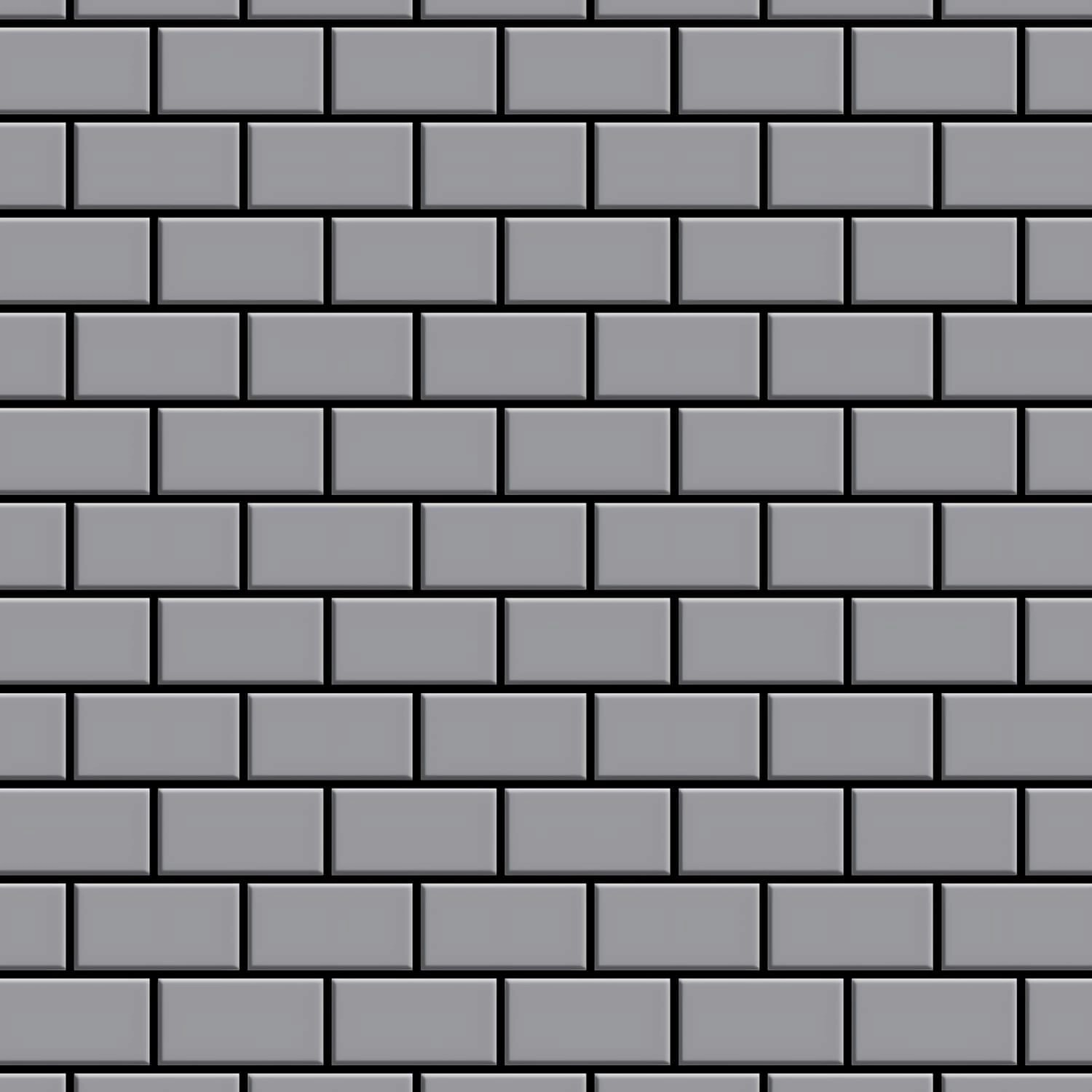 ALLOY Mosaik Fliese Massiv Metall Edelstahl Matt Grau 1,6mm Stark House-s-s günstig online kaufen