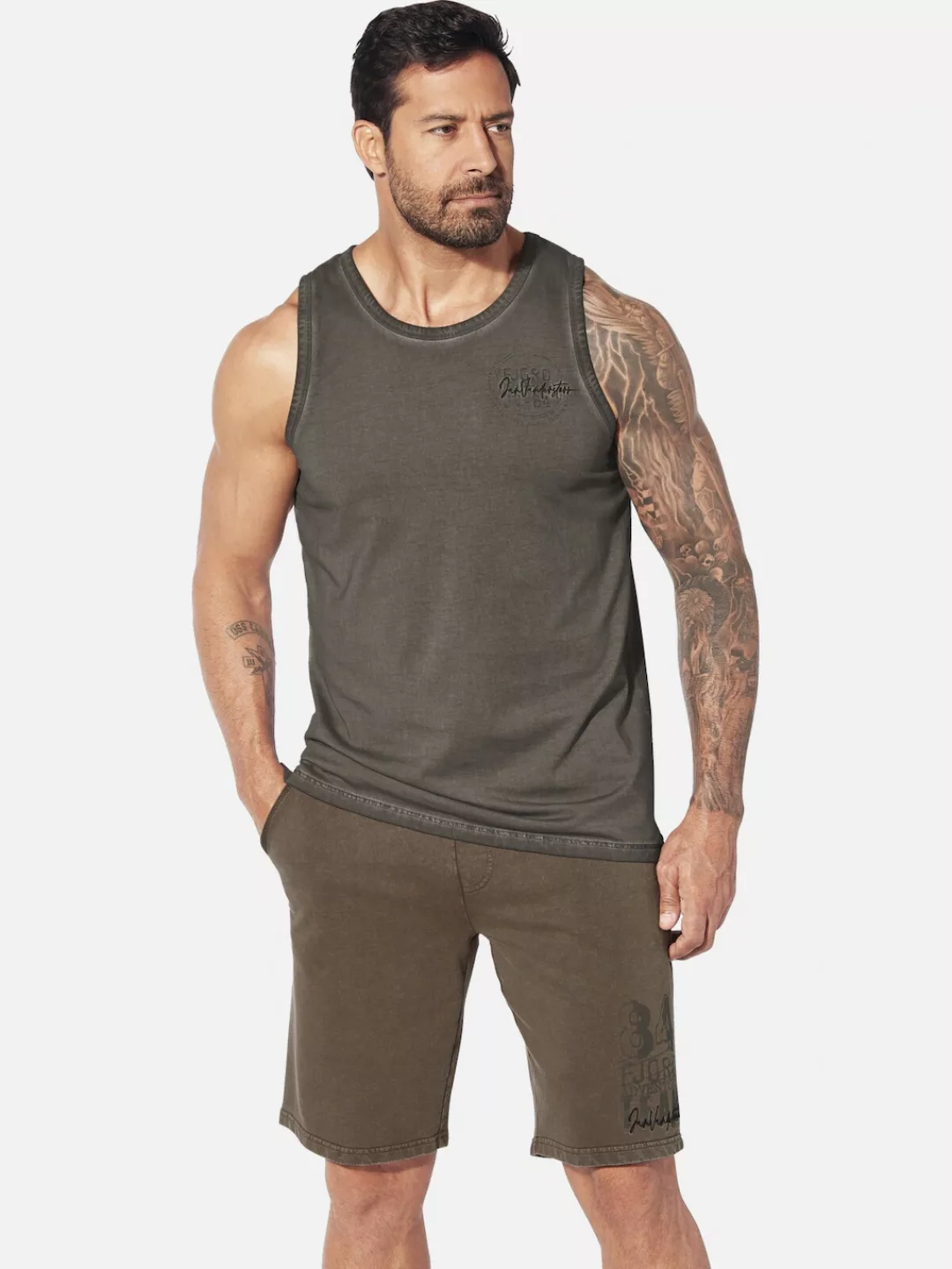 Jan Vanderstorm Tanktop "Doppelpack Tanktop MIKJAN", (2 tlg.) günstig online kaufen