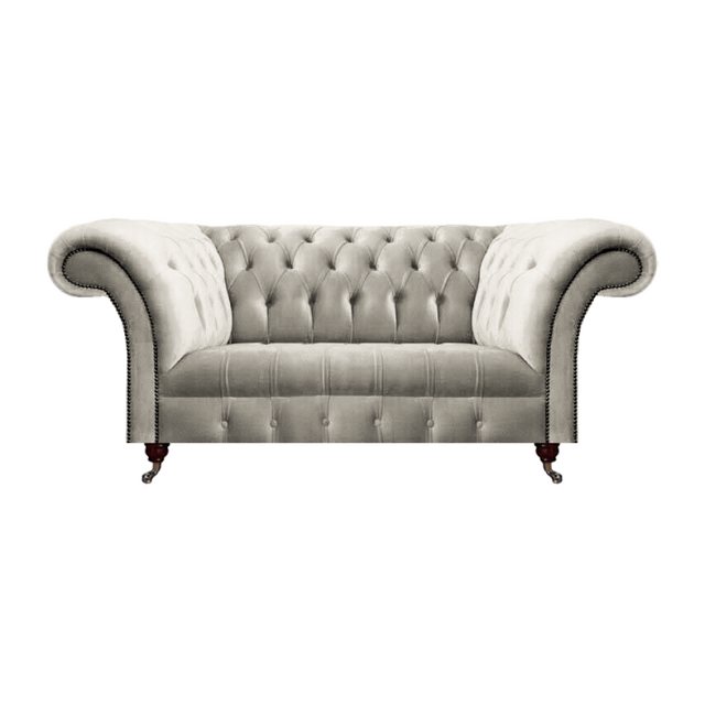 JVmoebel Chesterfield-Sofa Sofa Zweisitzer Couch Chesterfield Design Sitz M günstig online kaufen