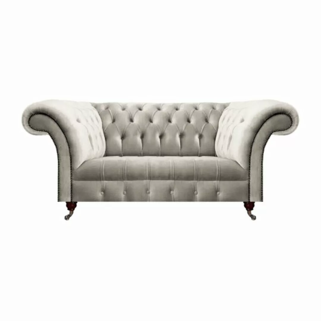JVmoebel Chesterfield-Sofa Sofa Zweisitzer Couch Chesterfield Design Sitz M günstig online kaufen