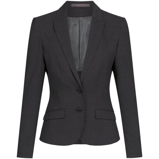 GREIFF Longblazer Greiff Modern WITH 37.5® Damen Blazer Slim-Fit Schwarz PI günstig online kaufen