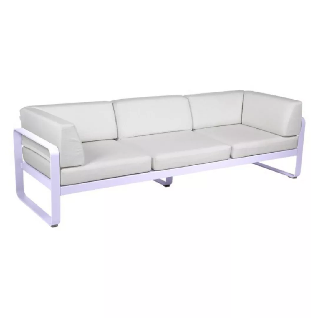 Bellevie 3-Sitzer Club Sofa Outdoor D1 Marshmallow 81 Grauweiß günstig online kaufen