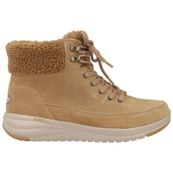 Skechers  Stiefeletten Waterproof Suede Lace Up Hiker Boot W/ Exposed Sherp günstig online kaufen