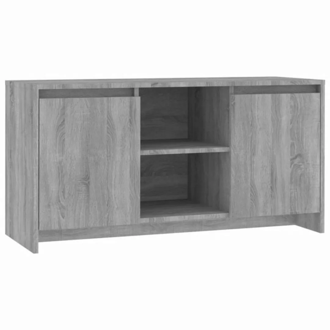 furnicato TV-Schrank Grau Sonoma 102x37,5x52,5 cm Holzwerkstoff (1-St) günstig online kaufen