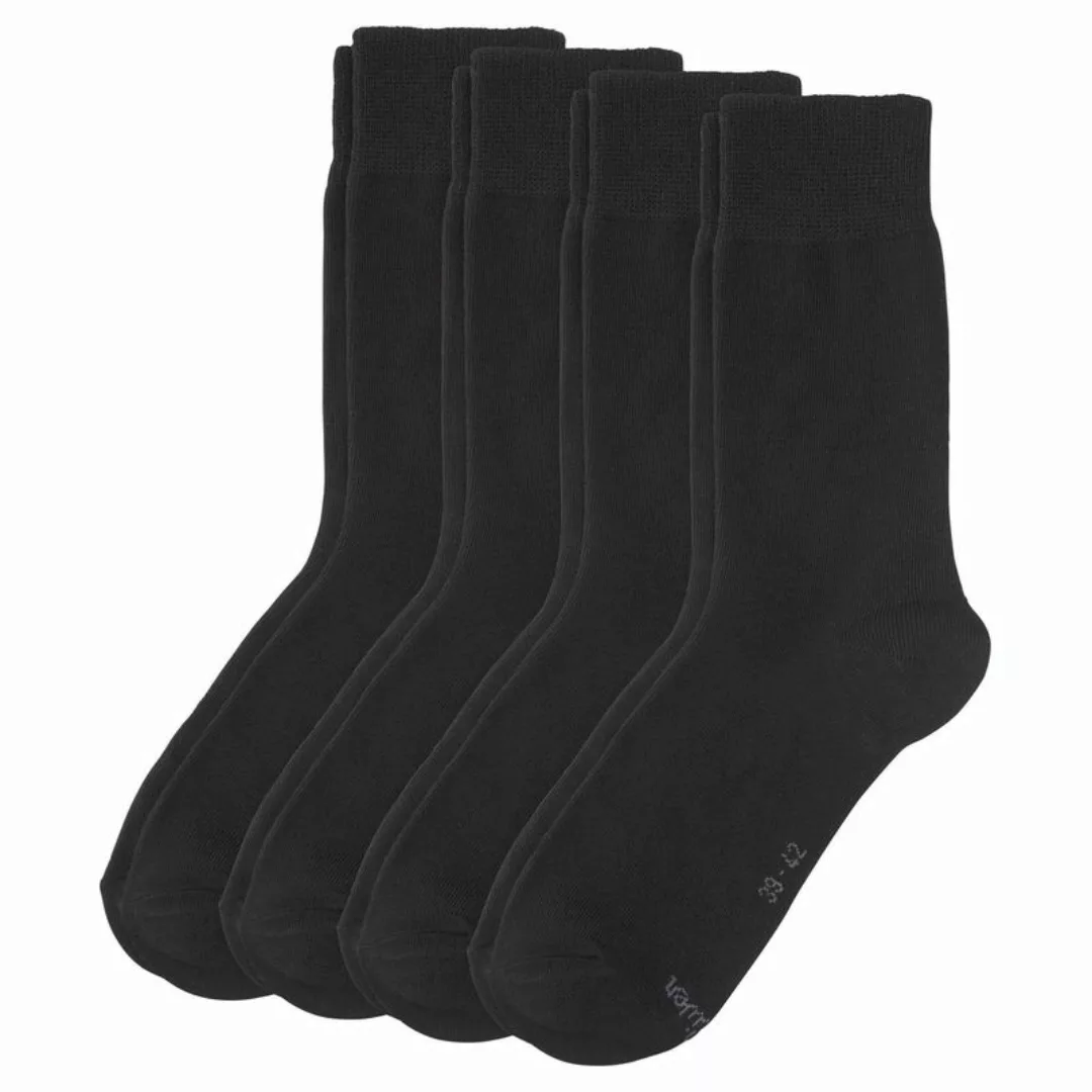 s. Oliver 4 Paar Unisex Classic Socks, Kurzsocken, Einfarbig S20028 - Farbe günstig online kaufen