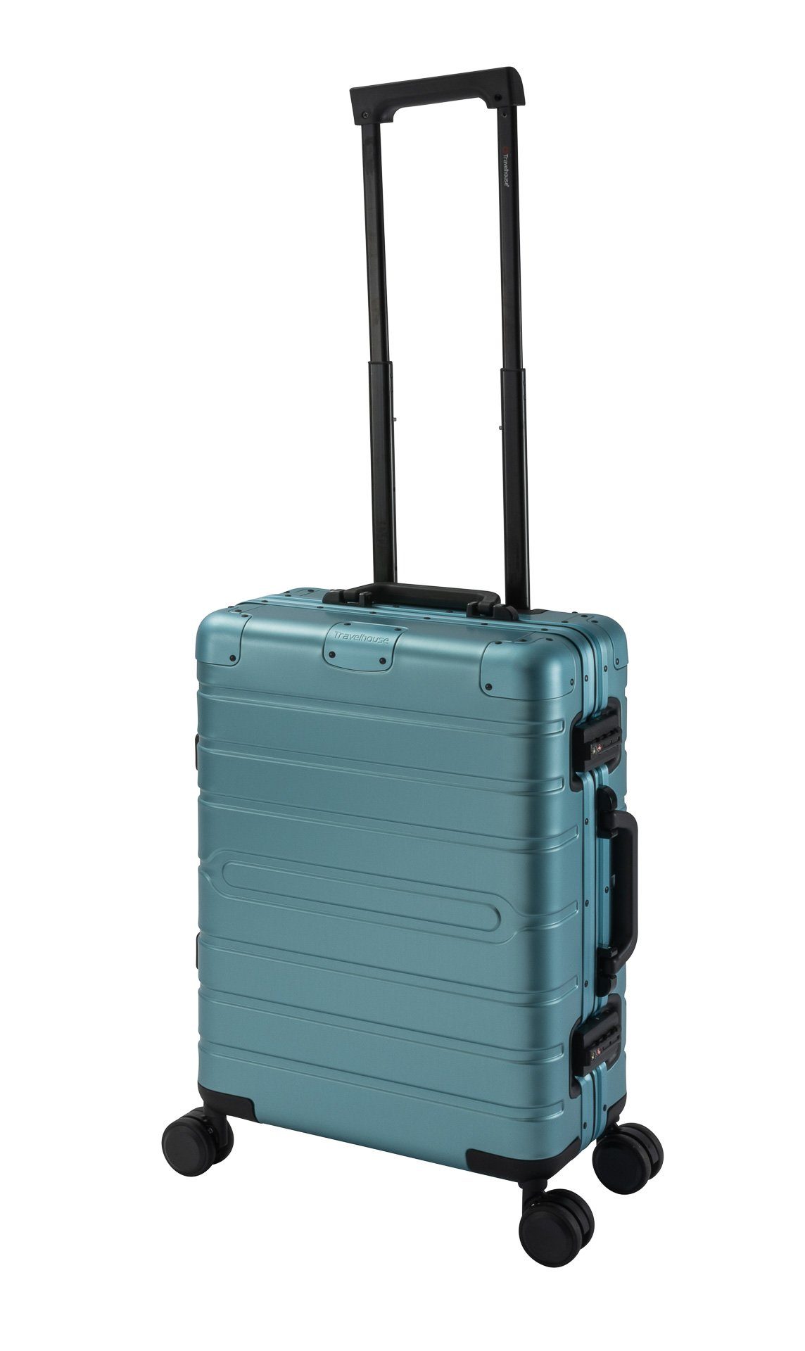 Travelhouse Hartschalen-Trolley Oslo, 4 Rollen, Aluminium günstig online kaufen