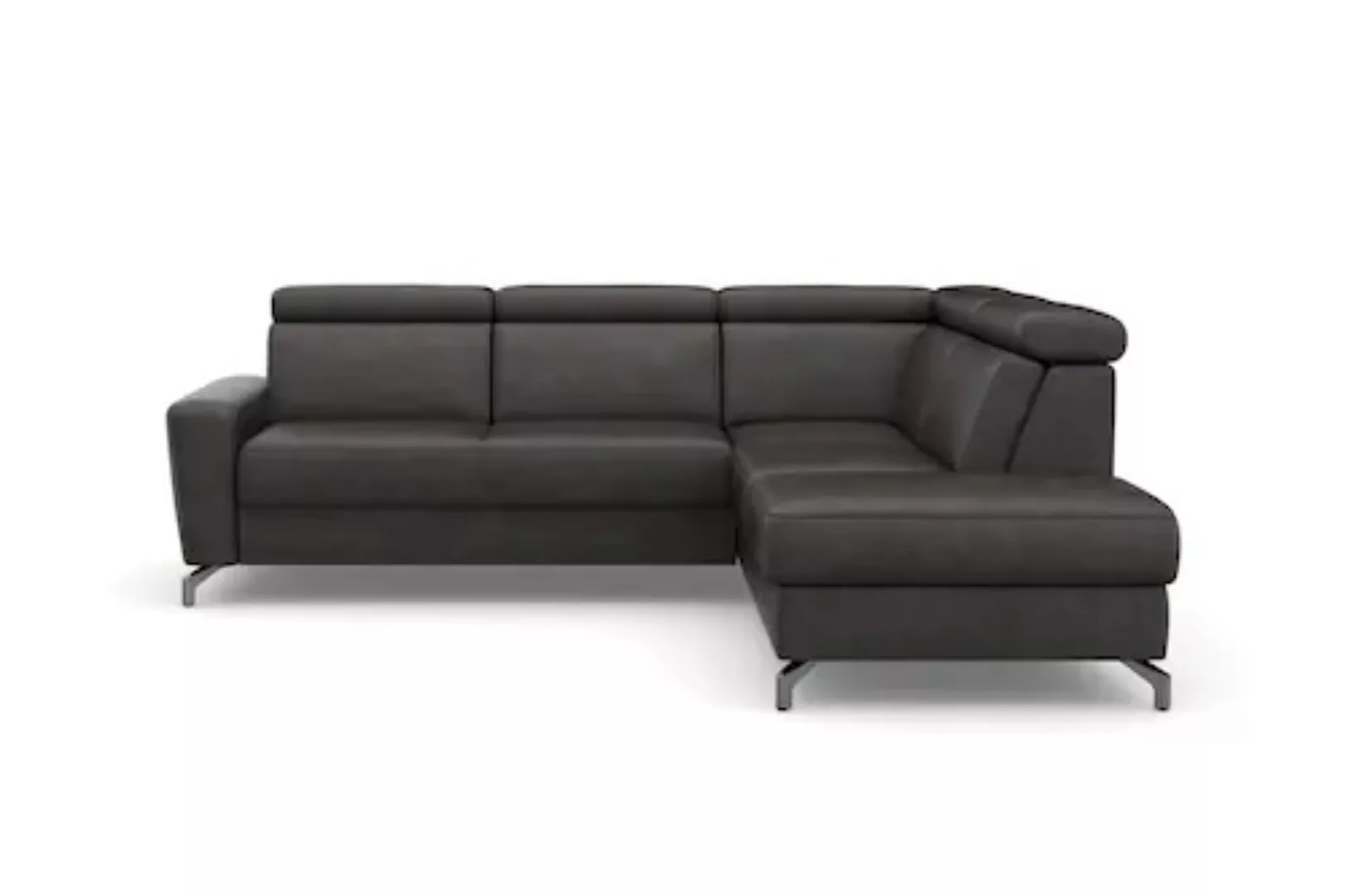 sit&more Ecksofa »Scarlett L-Form«, inklusive Kopfteilverstellung, wahlweis günstig online kaufen