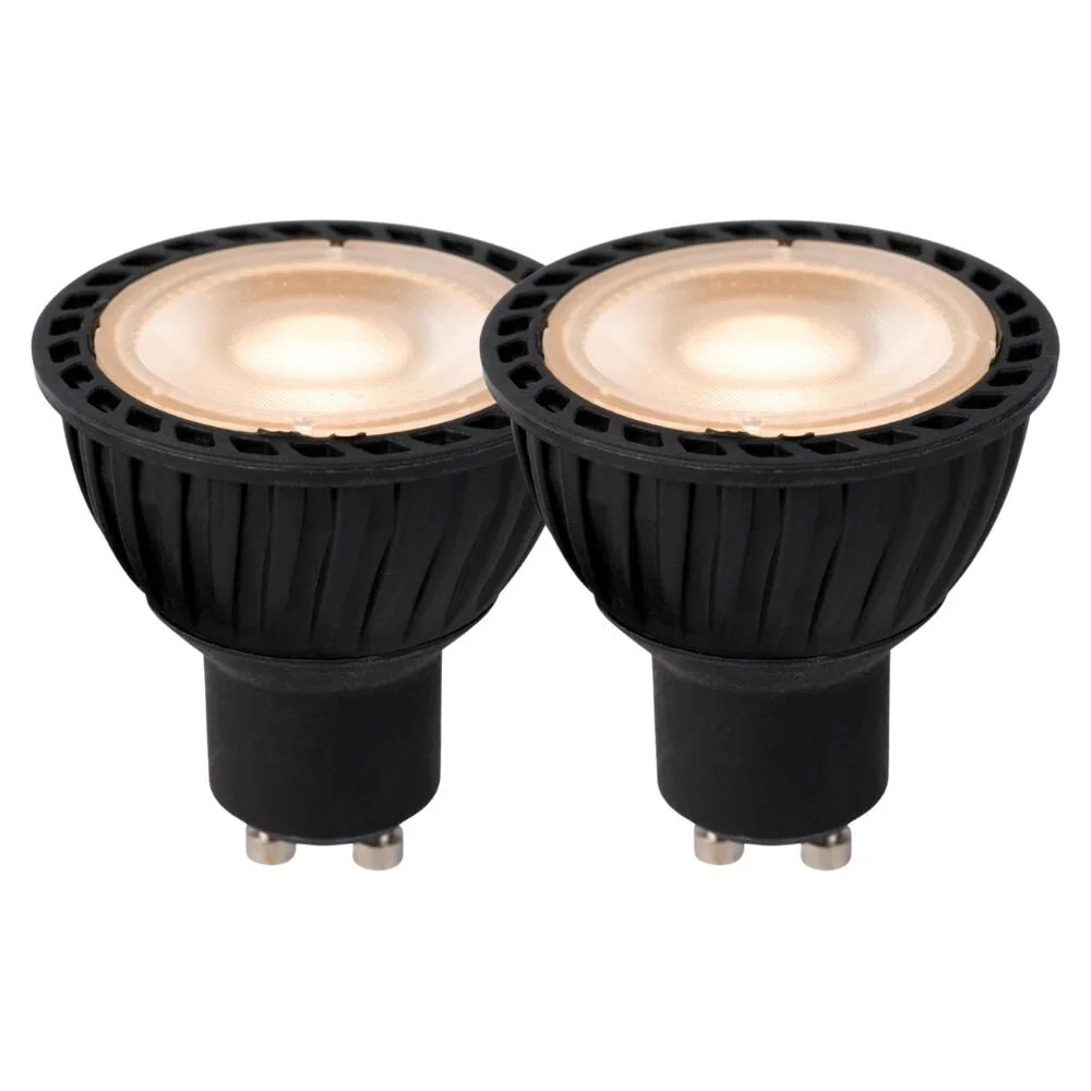 LED Leuchtmittel Gu10 MR16 in Schwarz 5W 350lm mit Dämmerungssensor Doppelp günstig online kaufen