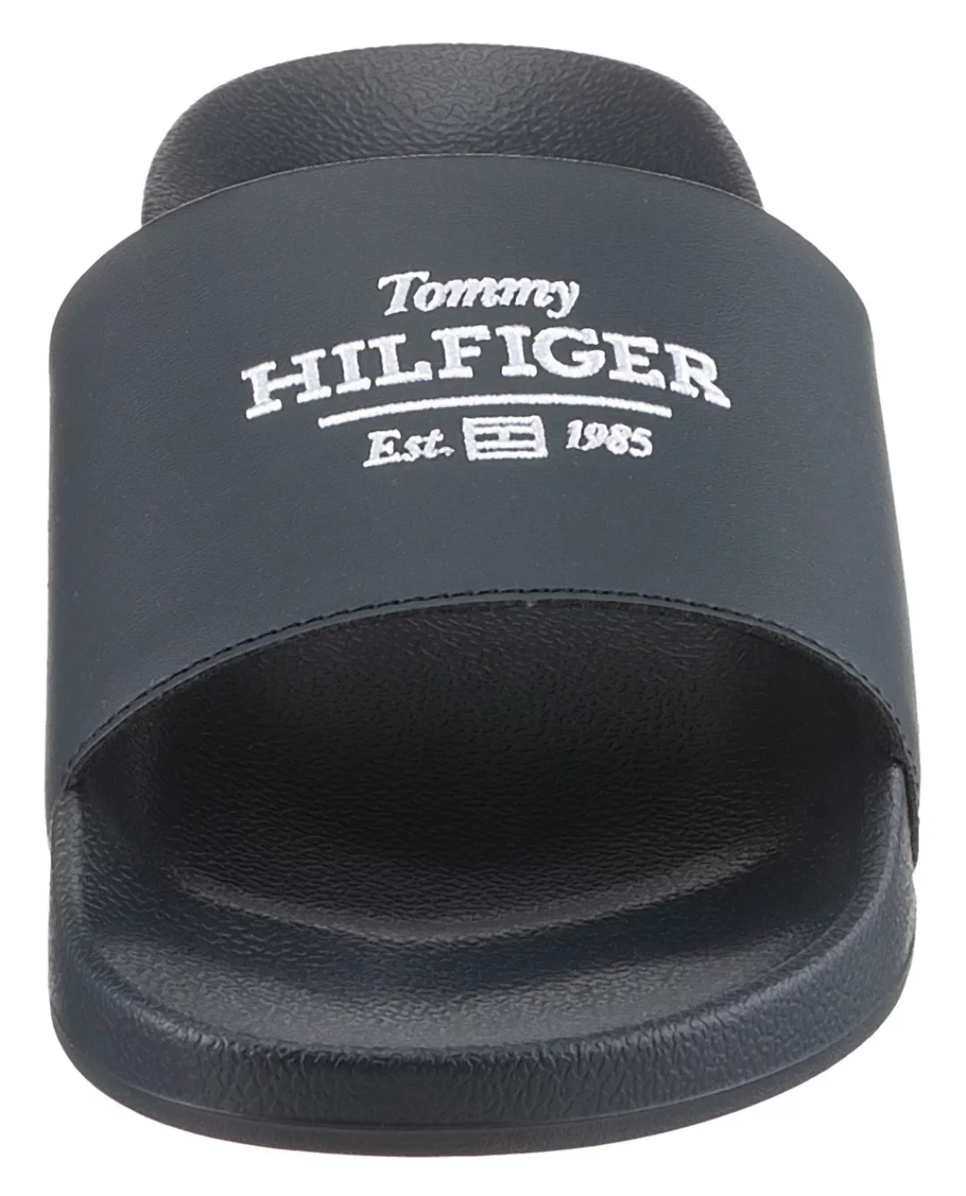 Tommy Hilfiger Pantolette "EMBROID HILFIGER 85 POOL SLIDE", Sommerschuh, Sc günstig online kaufen