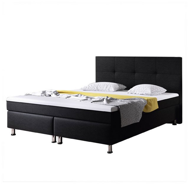 interbed Boxspringbett Dallas 180x200 cm inkl. mit intergriertem Topper (Do günstig online kaufen