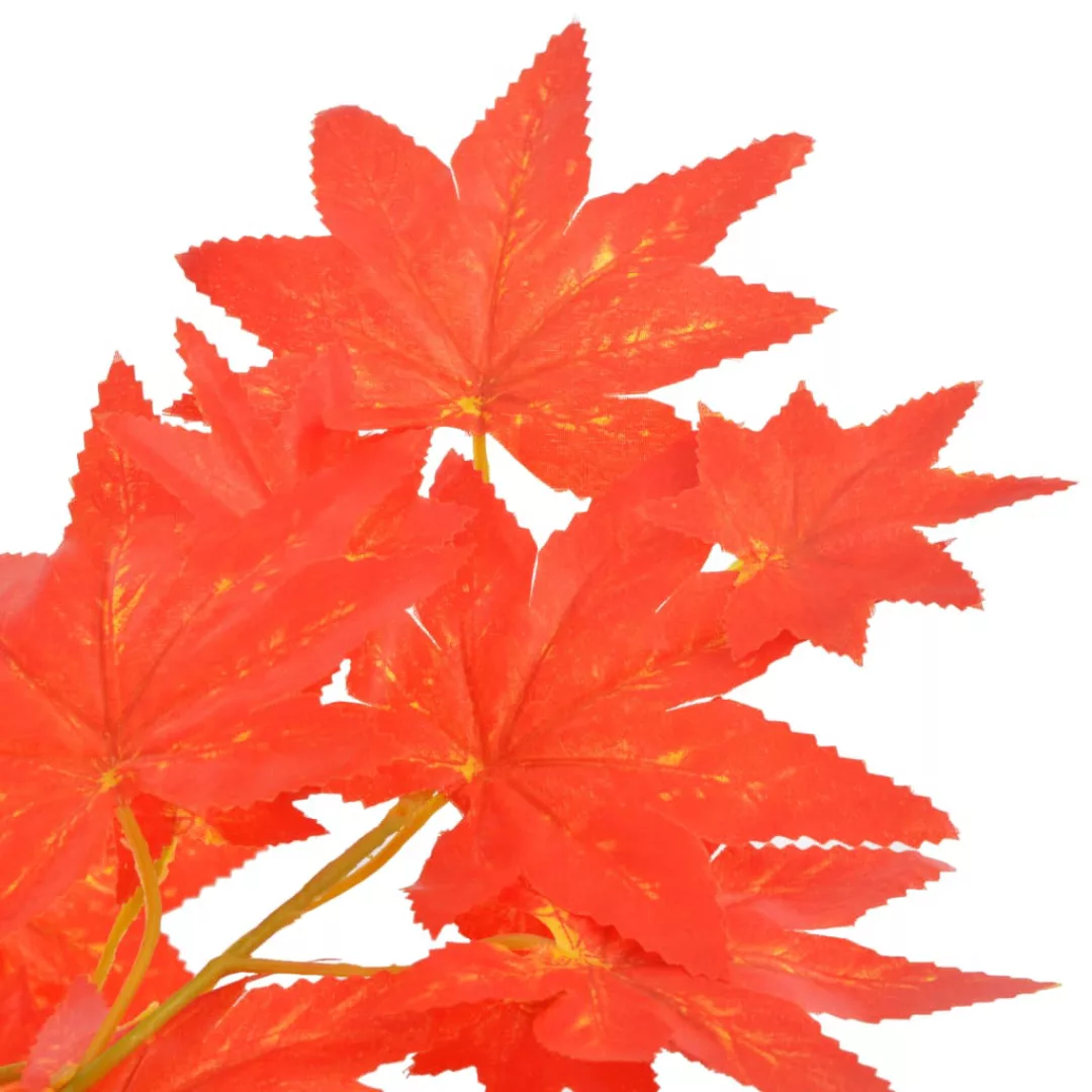 Künstliche Pflanze Ahornbaum Mit Topf Rot 120 Cm günstig online kaufen