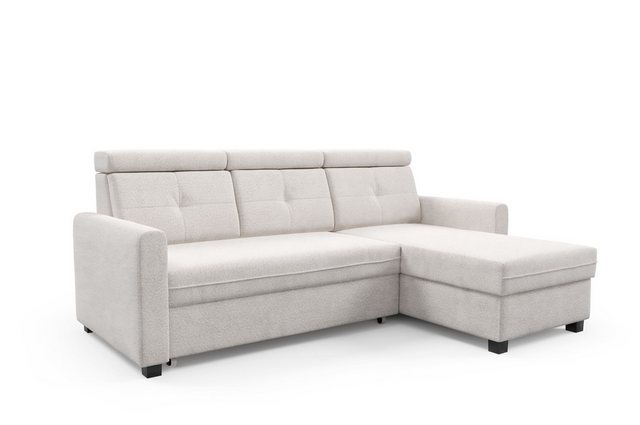 MOEBLO Ecksofa TONGA, Universelles Design für jeden Raum, wählbar in links- günstig online kaufen