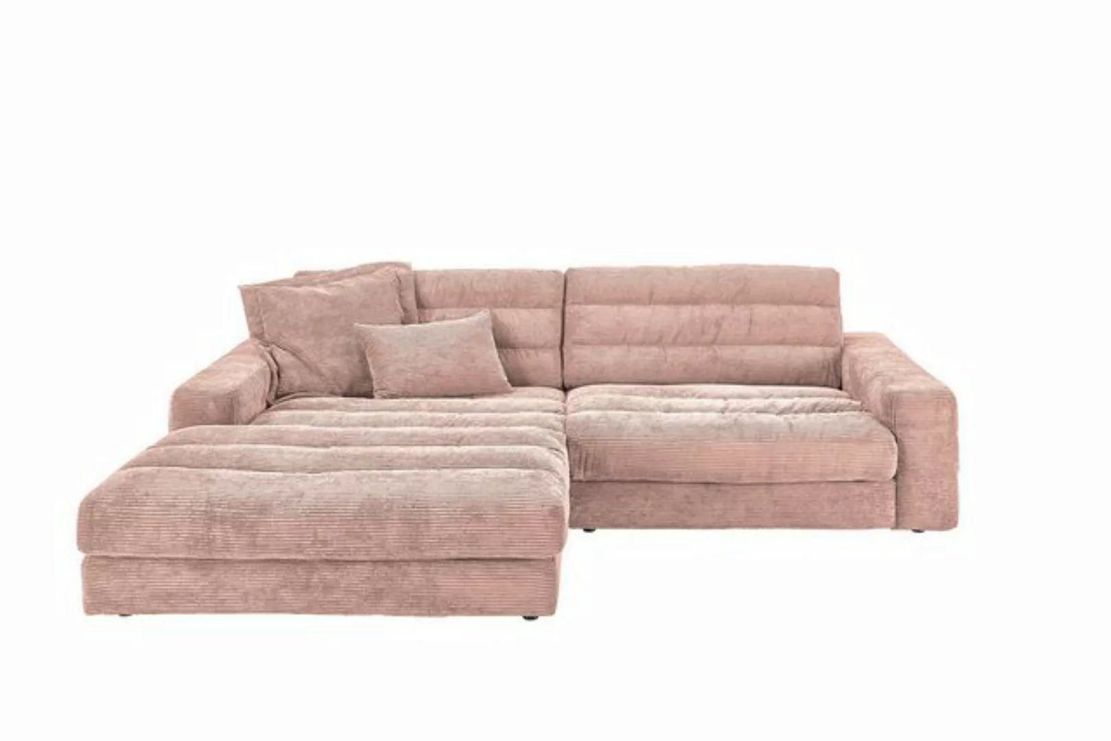 KAWOLA Ecksofa LANA, Couch L-Form rechts oder links versch. Größen und vers günstig online kaufen