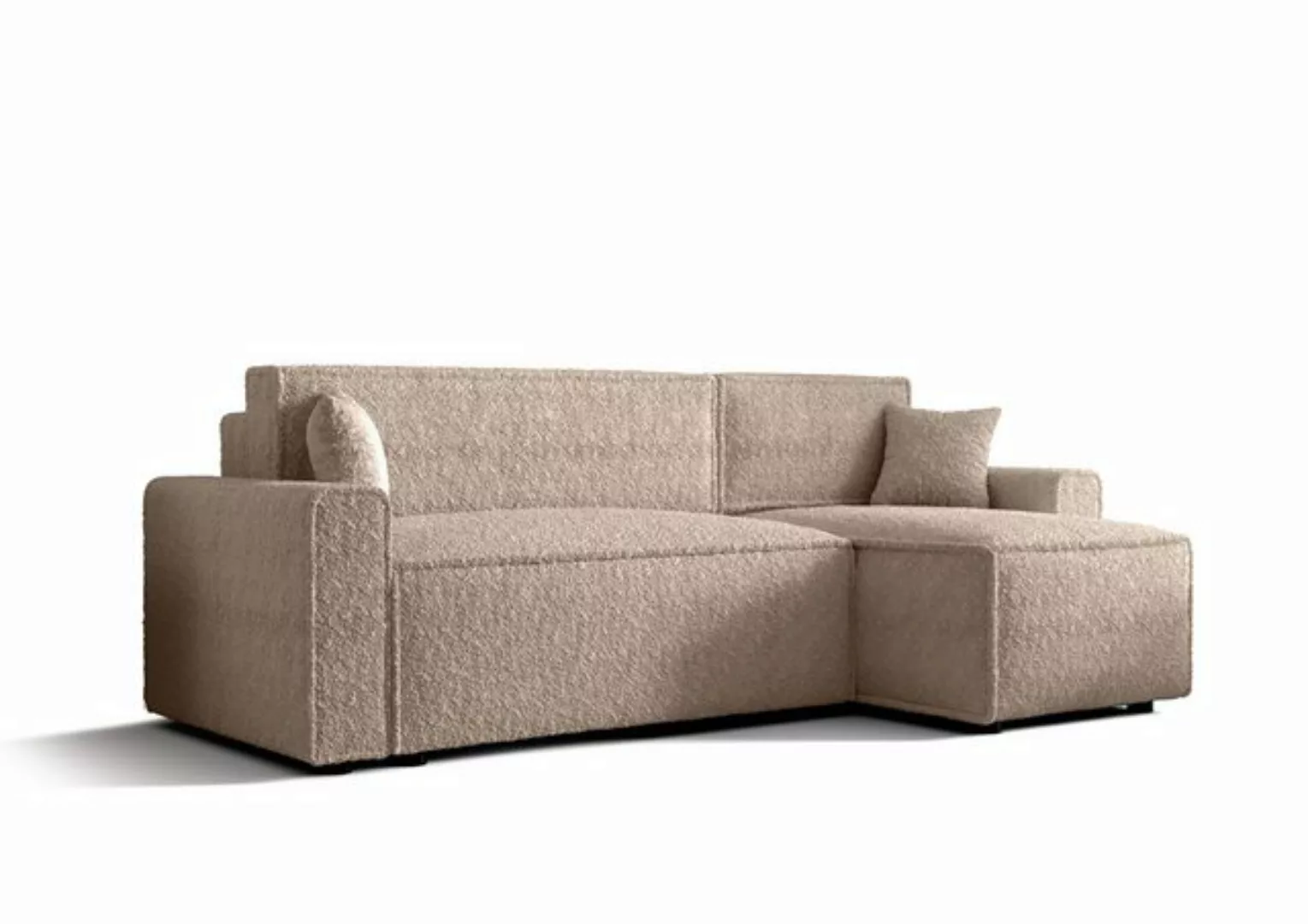 ALTDECOR Ecksofa MIR-BIS, Couch mit Schlaffunktion, Stauraum Wohnlandschaft günstig online kaufen