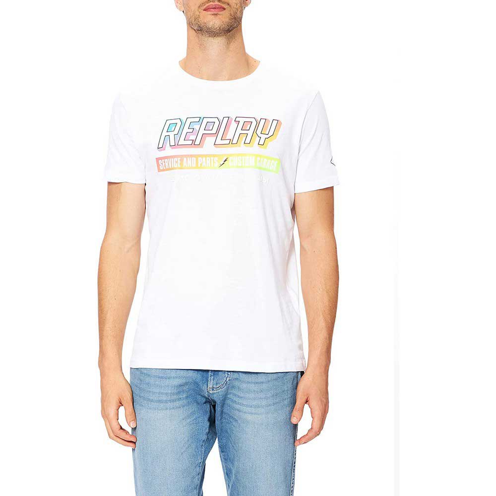 Replay M3434.000.2660 T-shirt XS White günstig online kaufen