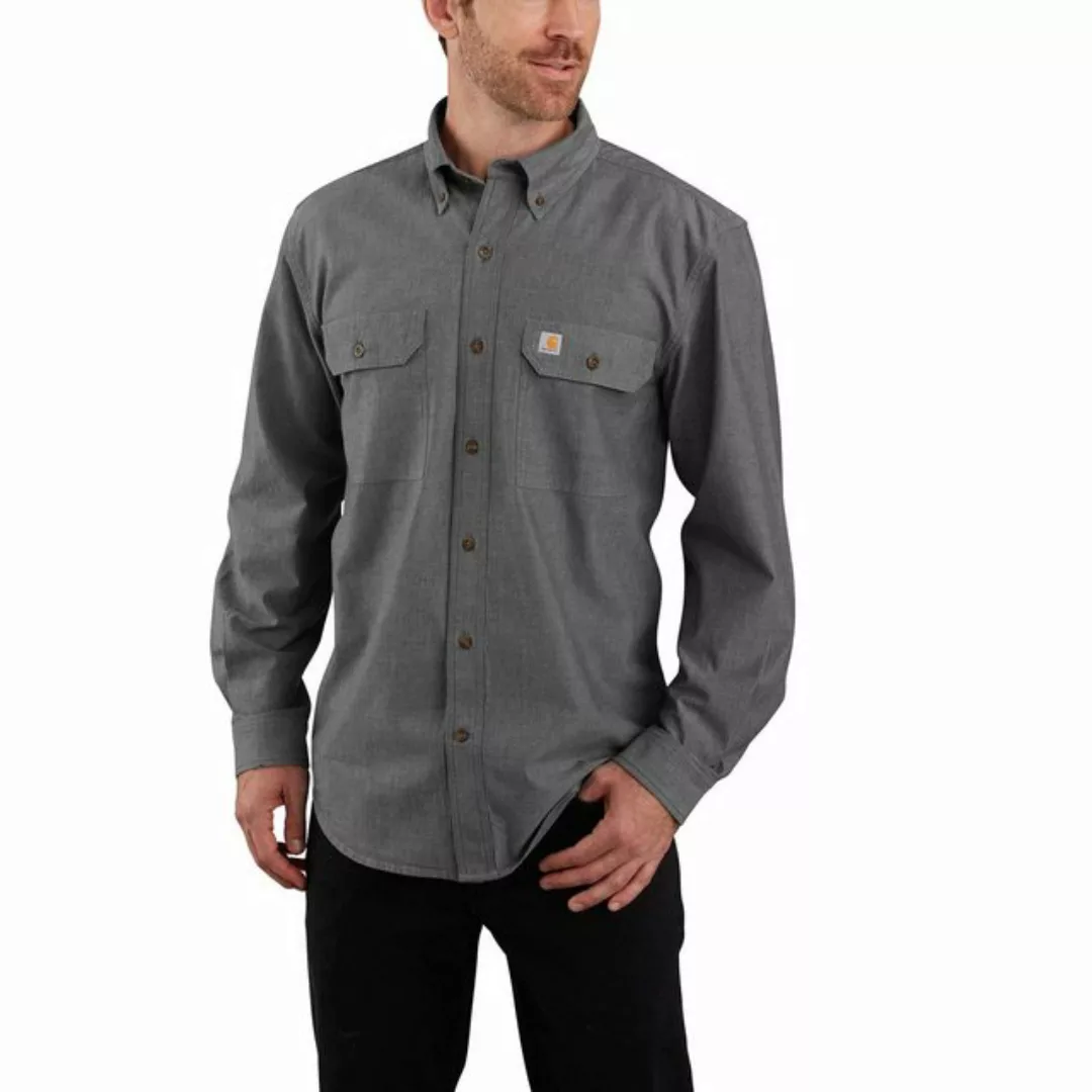 Carhartt Langarmhemd Carhartt LOOSE CHAMBRAY L/S SHIRT 104368 (1-tlg) günstig online kaufen