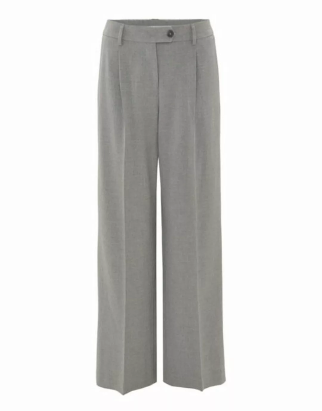 OPUS Bundfaltenhose Morina hazy fog melange günstig online kaufen