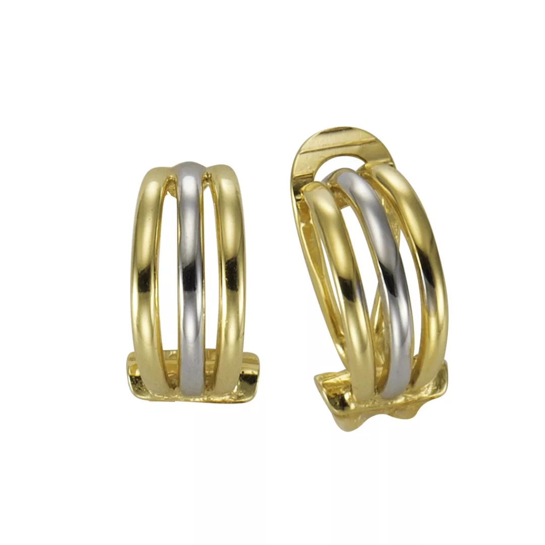 Vivance Paar Ohrhänger "333 Gold zweifarbig" günstig online kaufen