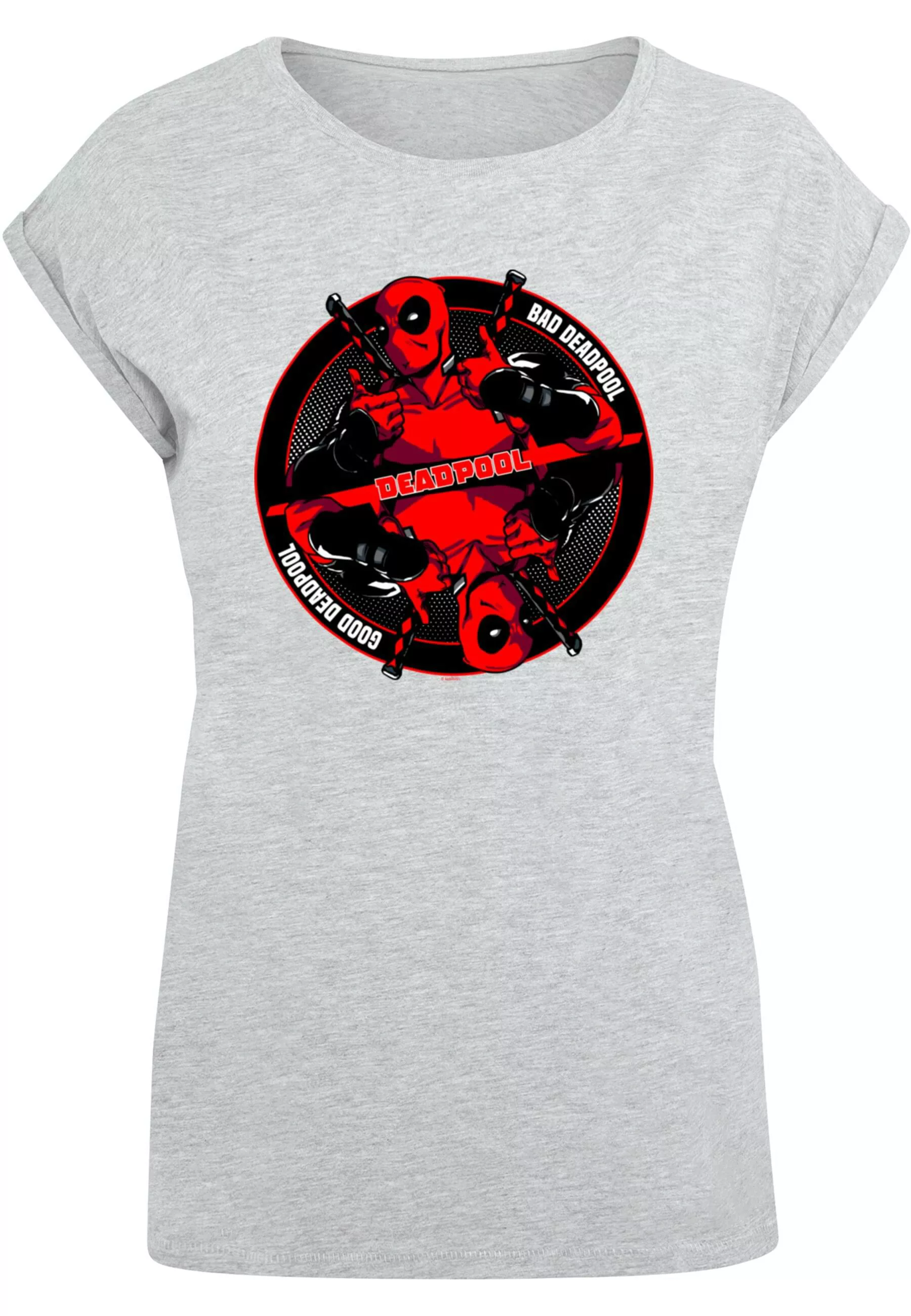 ABSOLUTE CULT T-Shirt "ABSOLUTE CULT Damen Ladies Deadpool - Good Bad T-Shi günstig online kaufen