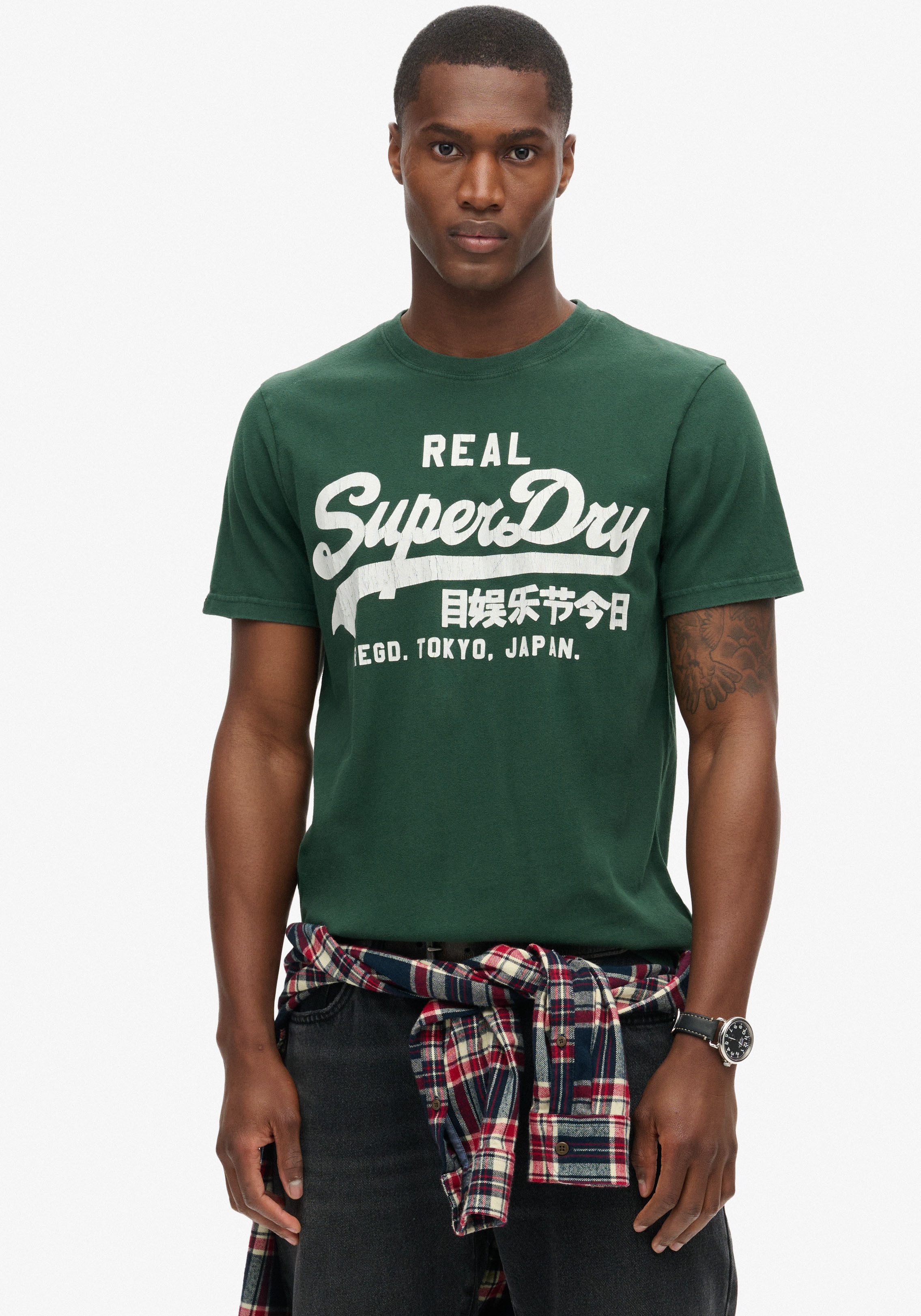 Superdry Rundhalsshirt CLASSIC VL GRAPHIC T günstig online kaufen