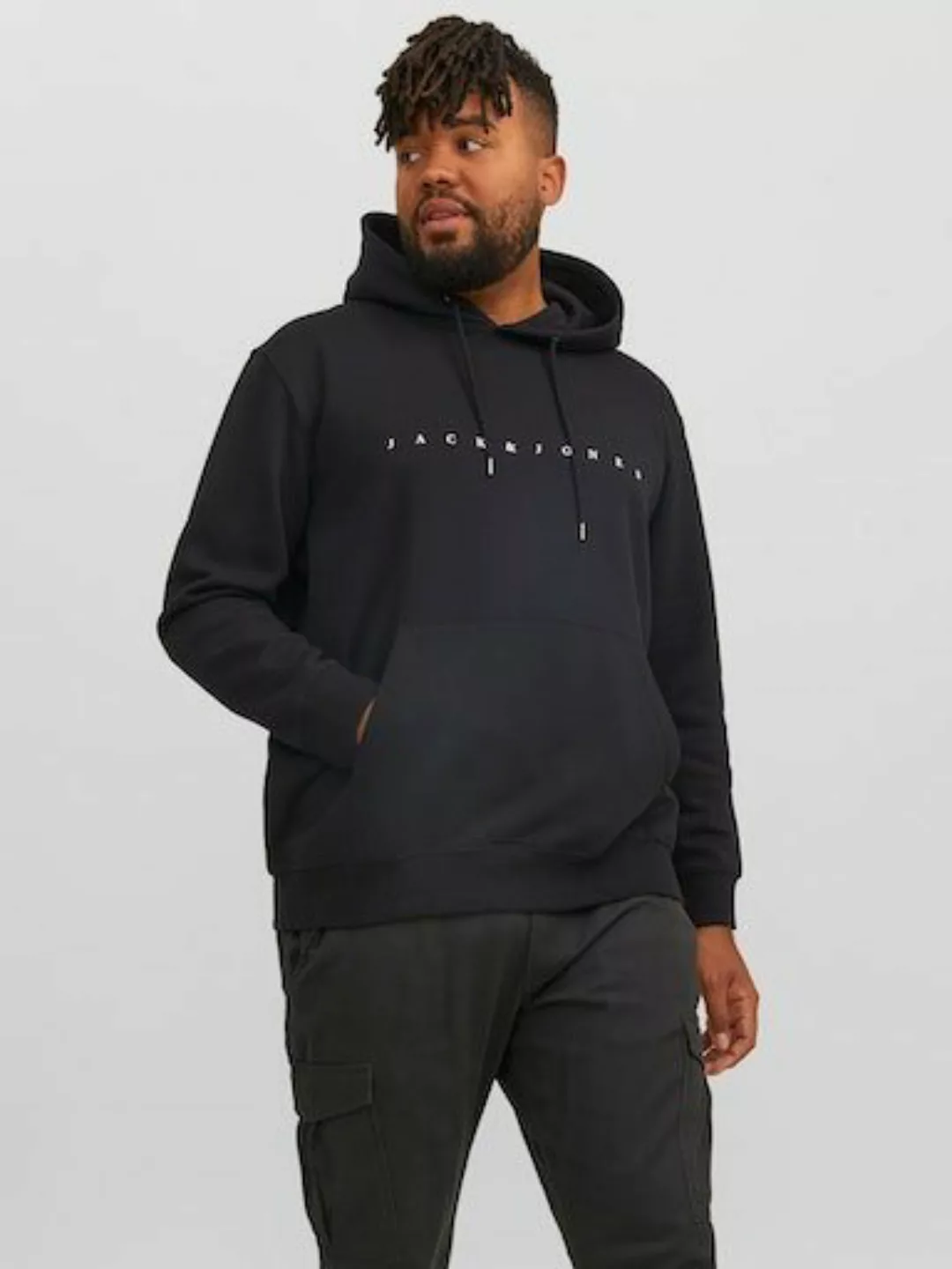 Jack & Jones PlusSize Kapuzensweatshirt JJESTAR JJ SWEAT HOOD NOOS PLS mit günstig online kaufen