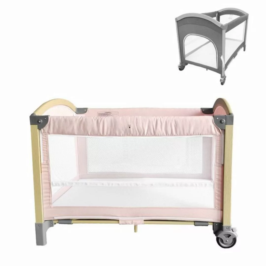 Kikkaboo Baby-Reisebett Reisebett Laufstall Tender, 2 Ebenen seitliche Öffn günstig online kaufen