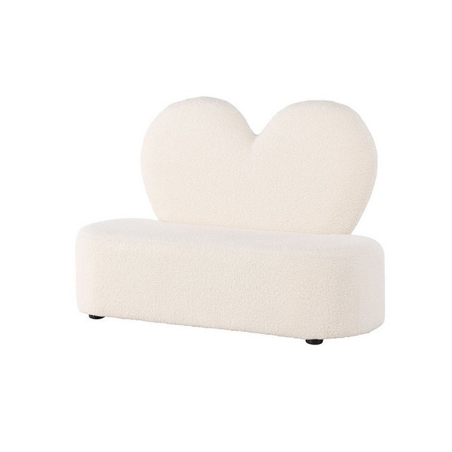 ebuy24 Sofa Kids Sofa für Kinder Teddy weiß. günstig online kaufen