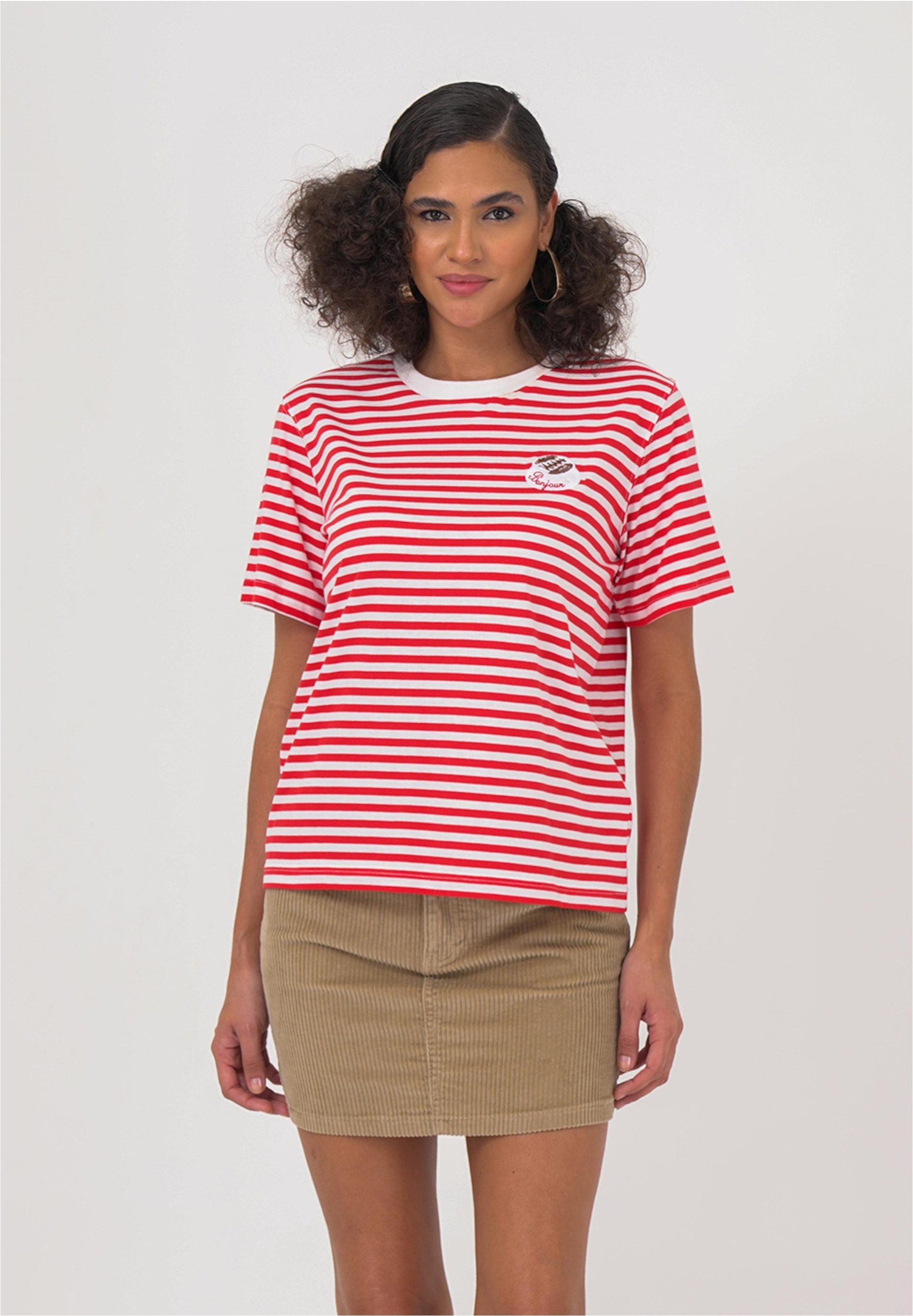 freshlions T-Shirt "Fitore", (1 tlg.), in tollem Streifen-Design günstig online kaufen