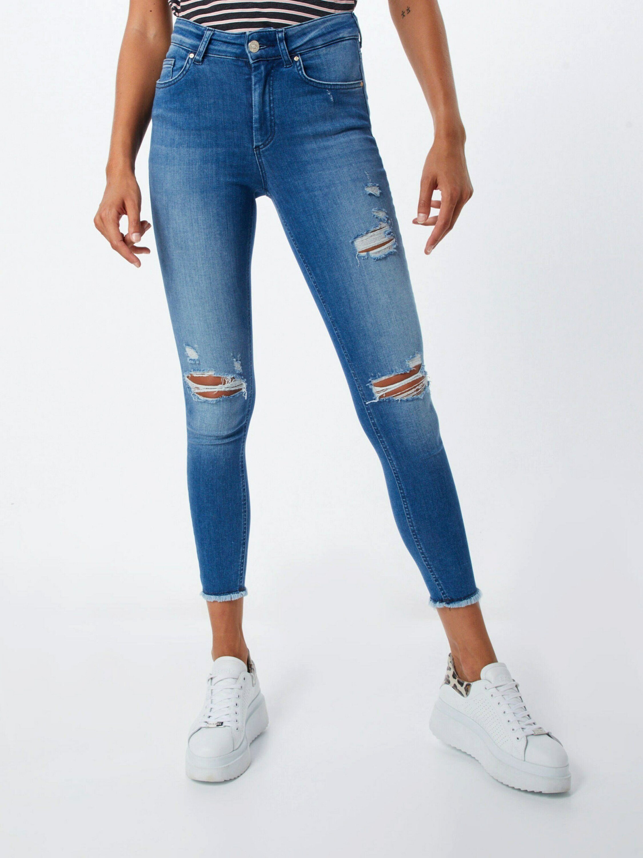 ONLY 7/8-Jeans ONLBlush (1-tlg) Plain/ohne Details günstig online kaufen