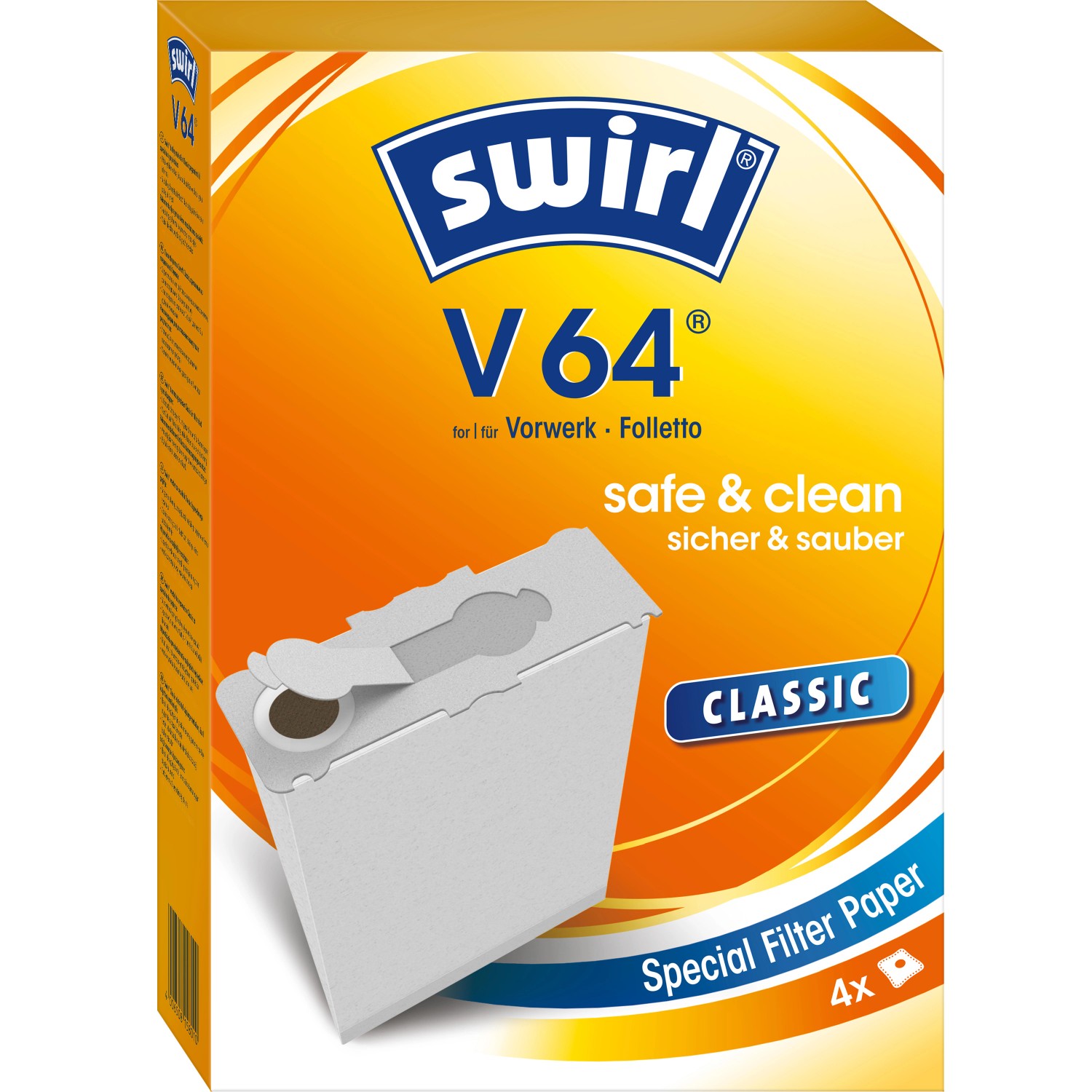 Swirl Classic Staubsaugerbeutel V64 günstig online kaufen