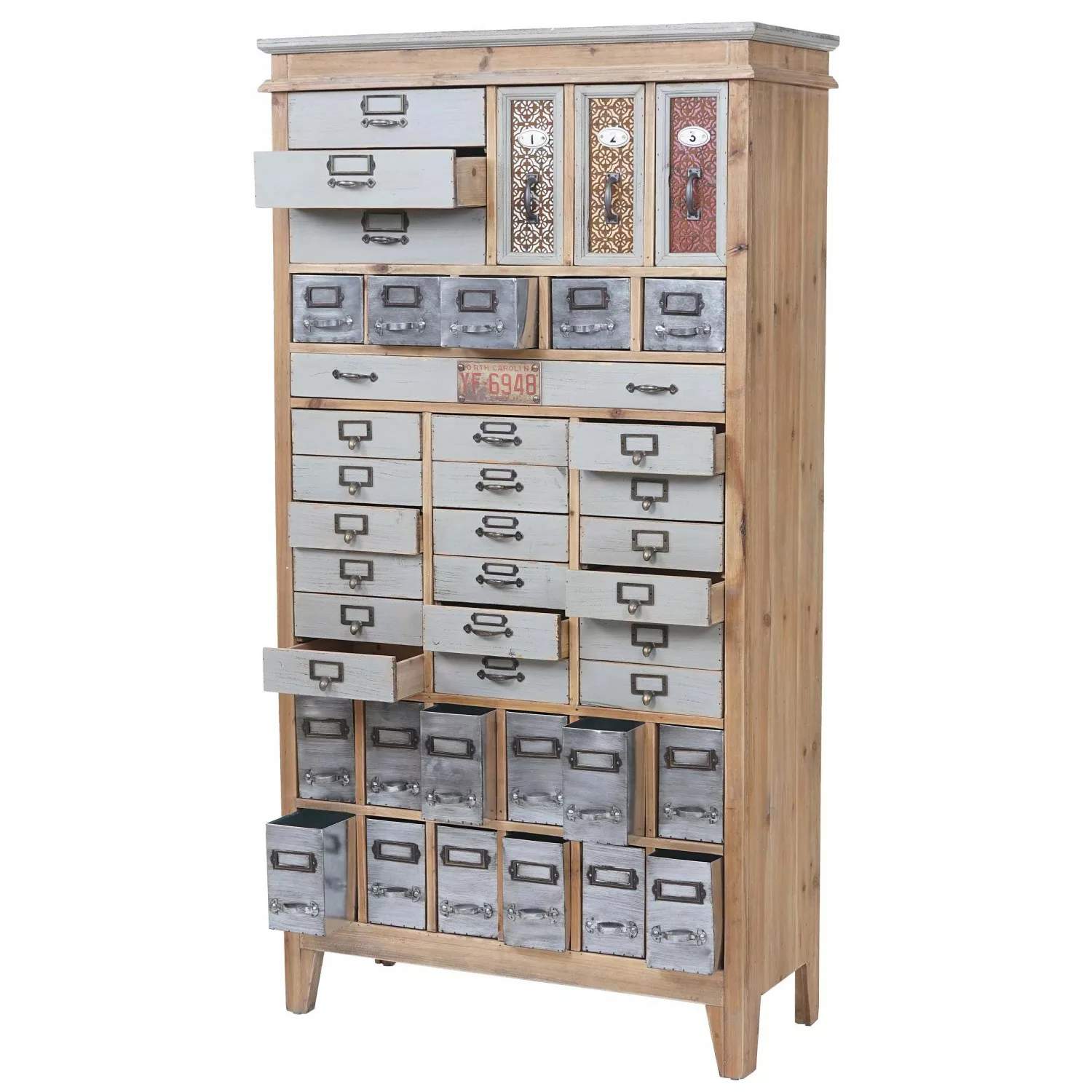 MCW Apotheker-Schrank A43 152x81x34cm günstig online kaufen