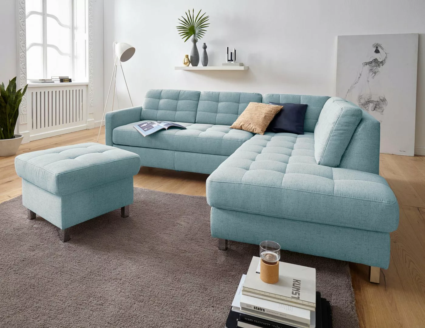 sit&more Ecksofa Picasso L-Form, wahlweise mit Bettfunktion und Bettkasten günstig online kaufen