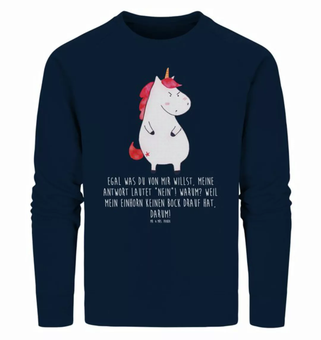 Mr. & Mrs. Panda Longpullover Größe XXL Einhorn Wut - French Navy - Geschen günstig online kaufen