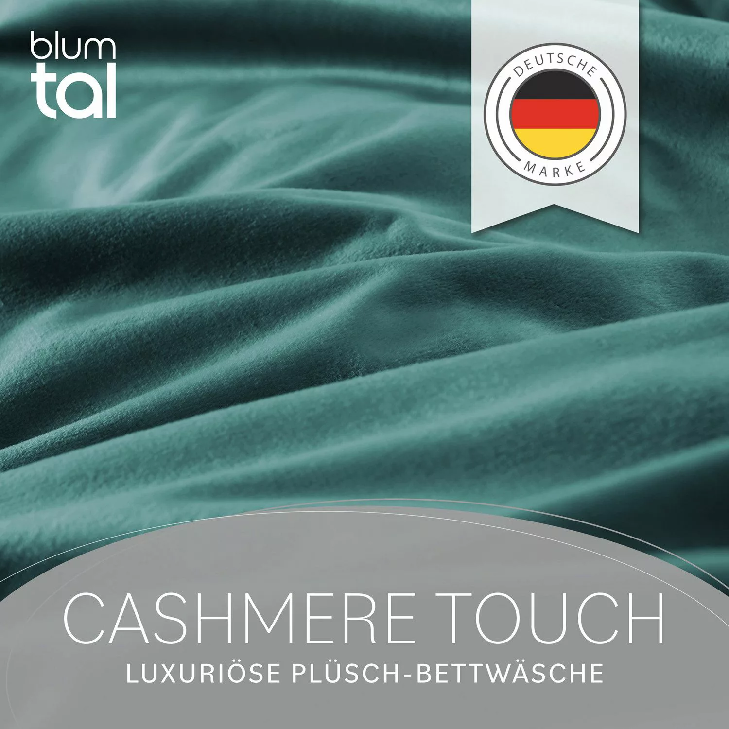 Blumtal Bettwäsche Cashmere-Touch Plüsch, warme Winterbettwäsche günstig online kaufen