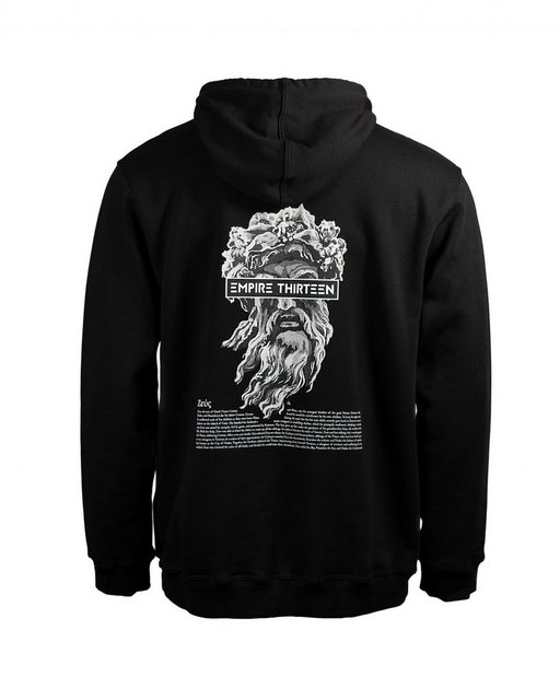 EMPIRE-THIRTEEN Hoodie EMPIRE HOODIE "ZEUS" ZEUS Print auf dem Rücken günstig online kaufen