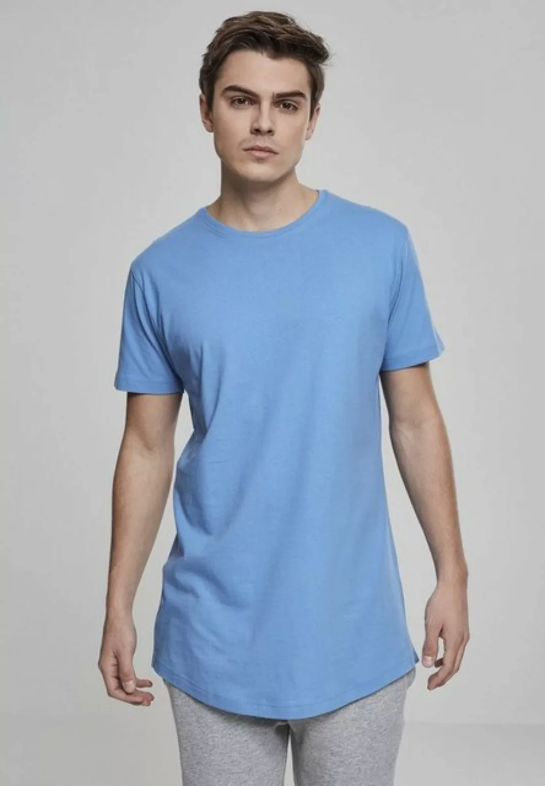 URBAN CLASSICS Kurzarmshirt Urban Classics Herren Shaped Long Tee (1-tlg) günstig online kaufen