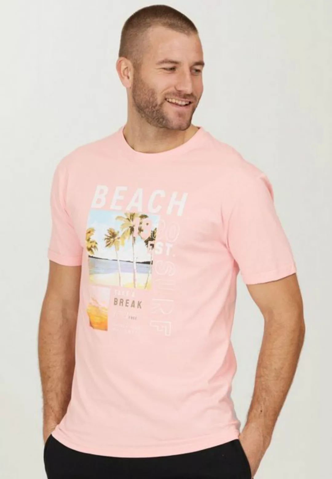 CRUZ T-Shirt "Thomsson", im sommerlichen Design günstig online kaufen