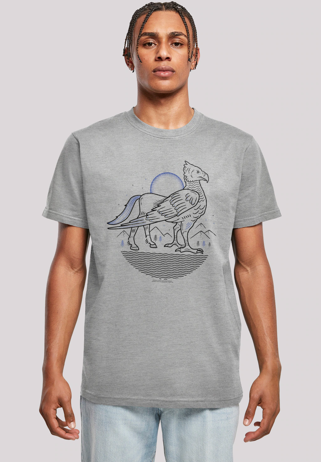 F4NT4STIC T-Shirt "Harry Potter Buckbeak Line Art", Print günstig online kaufen