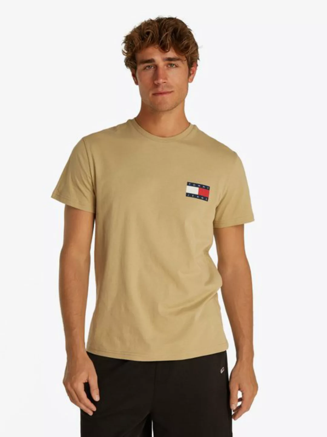 Tommy Jeans T-Shirt TJM SLIM ESSENTIAL FLAG TEE EXT günstig online kaufen