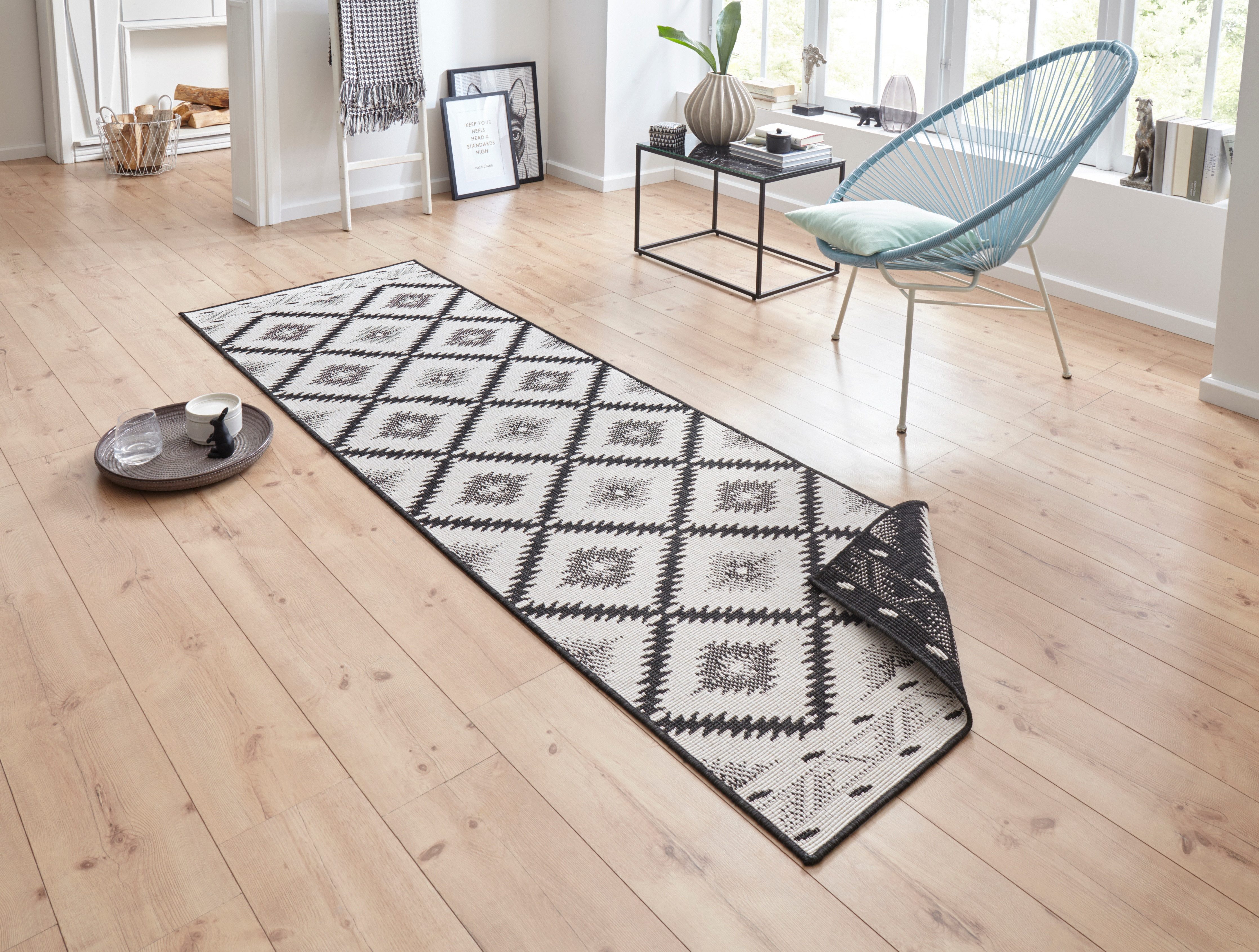 HANSE Home Teppich »Malibu Wendeteppich«, rechteckig, 5 mm Höhe, In-& Outdo günstig online kaufen