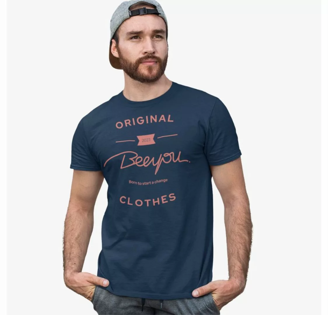 Beeyou. Clothes T-Shirt CALVANO - T-Shirt Regular-Fit vegan und aus 100% Bi günstig online kaufen