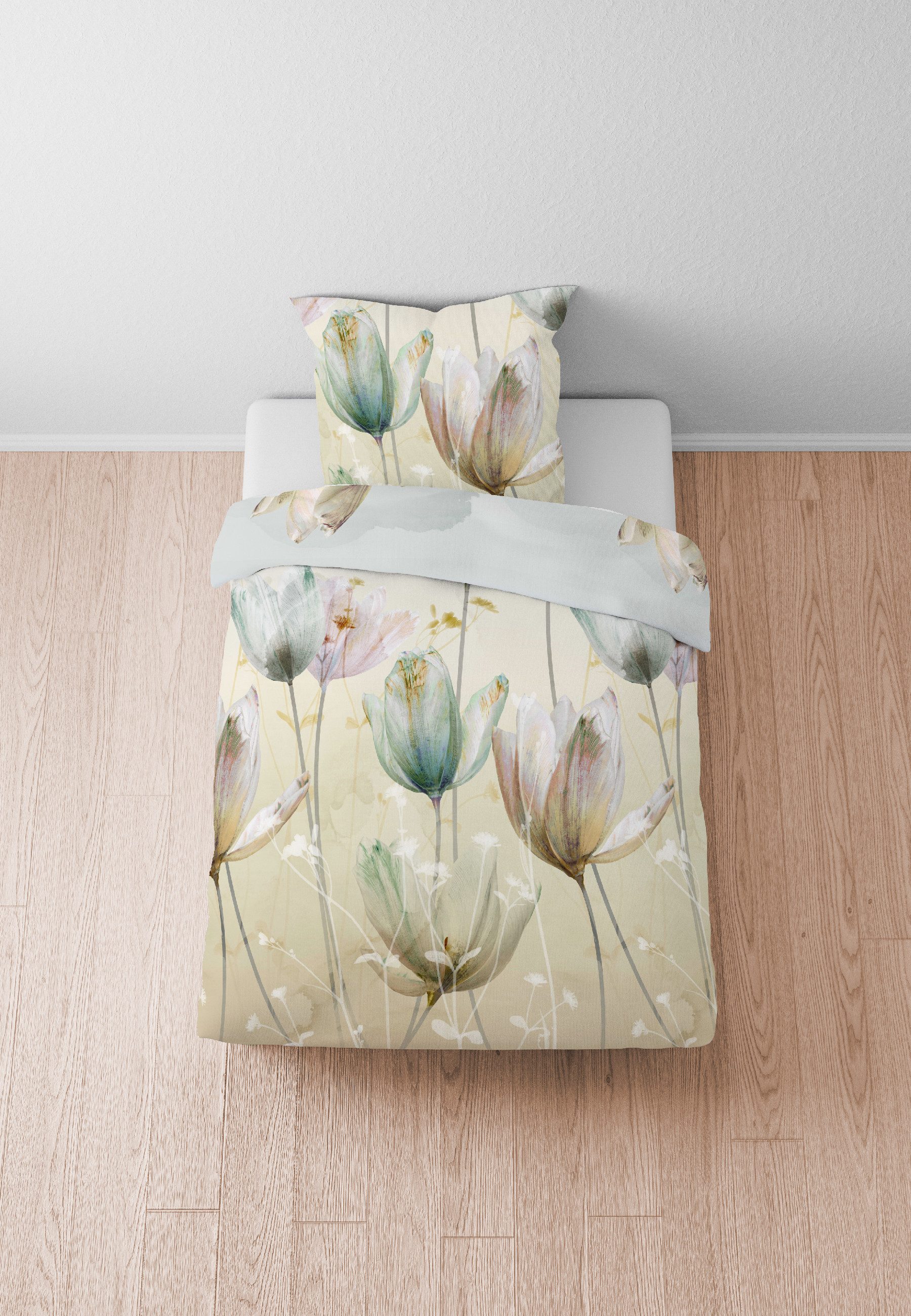 Biberna Bettwäsche 0614508, Mako-Satin, 2 teilig, günstig online kaufen