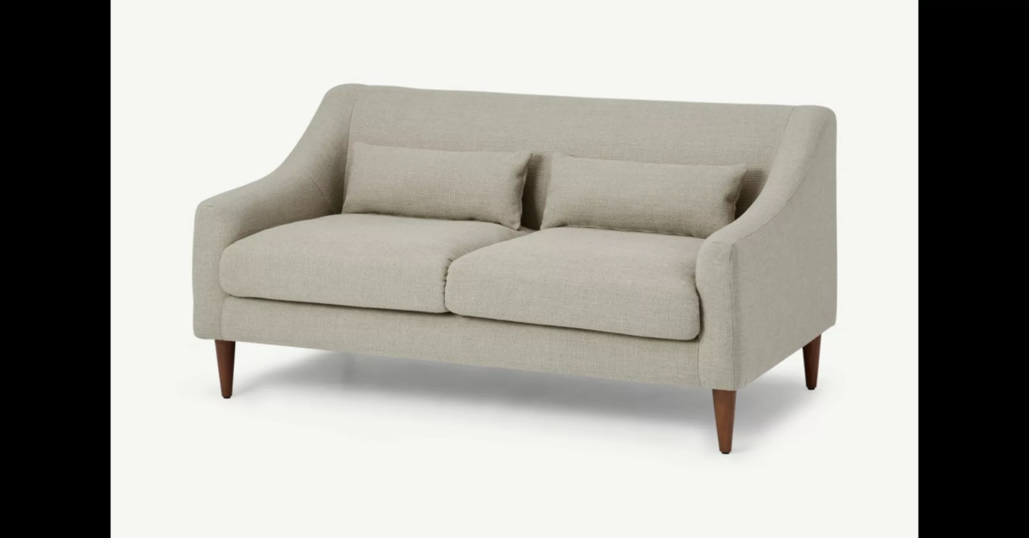 Herton 2-Sitzer Sofa, Gerstengelb - MADE.com günstig online kaufen