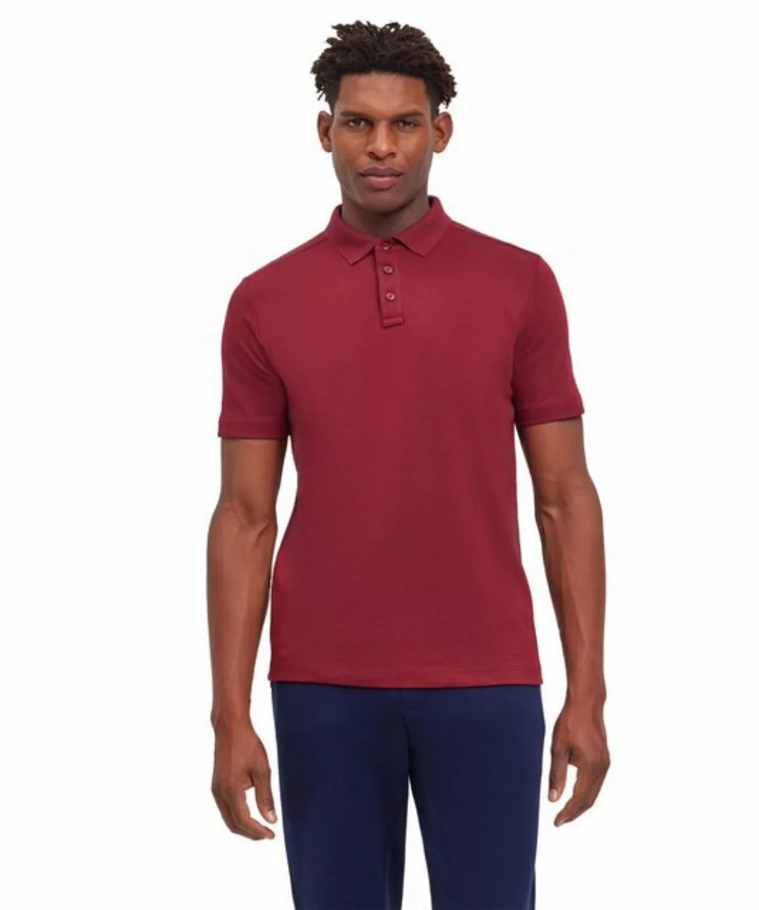 FALKE Poloshirt aus hochwertiger Pima-Baumwolle und Alpakahaar günstig online kaufen