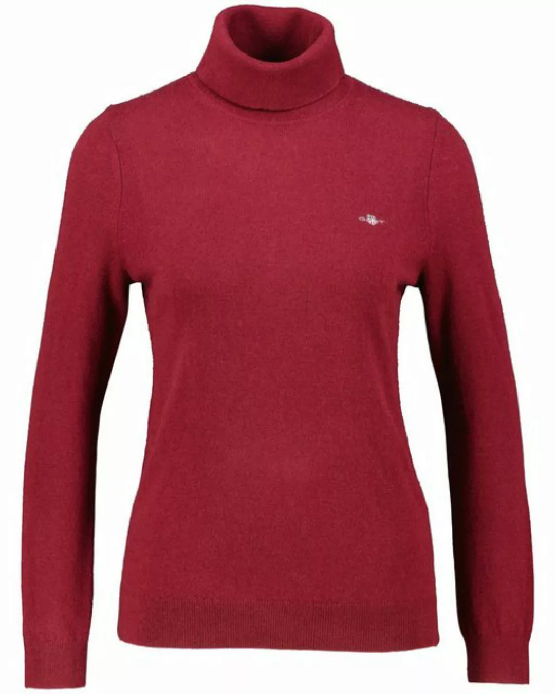 Gant Strickpullover Damen Rollkragenpullover mit Wolle (1-tlg) günstig online kaufen