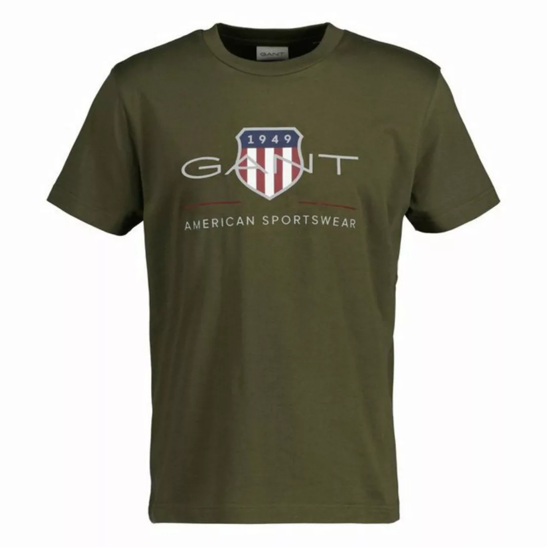 Gant T-Shirt Herren T-Shirt - REGULAR ARCHIVE SHIELD, Rundhals günstig online kaufen