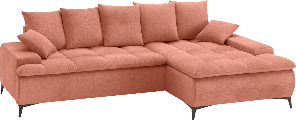 Mr. Couch Ecksofa "Haiti III, L-Form", Mit Kaltschaum, bis 140 kg belastbar günstig online kaufen