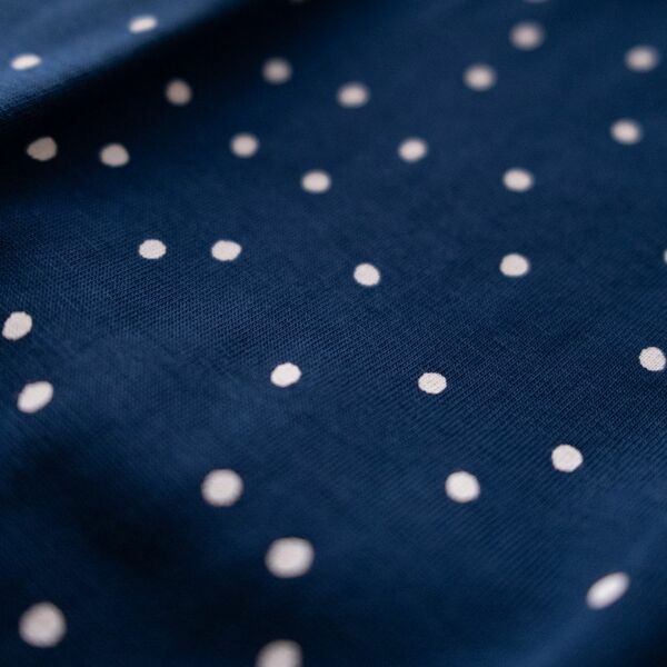 Frauen Retro Kleid Blau Polka Dots Gürtel günstig online kaufen